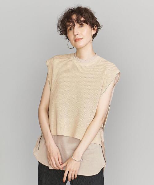 新品　BEAUTY&YOUTH ユナイテッドアローズ ブラウス&ベスト 3way BEAUTY&YOUTH UNITED ARROWS（ビューティーアンドユース