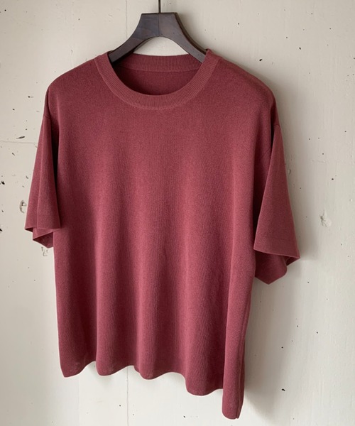 crepuscule (クレプスキュール) knit shirts L/S / ニットシャツ
