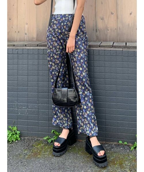 EMODA（エモダ）の「タンクワイドルーズパンツ（その他パンツ・レディース・イエロー/ブラック/ブラウン/その他・FREE）」の5枚目の写真