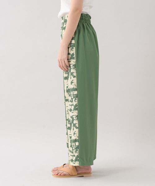 Paradise Picnic（パラダイスピクニック）の「ぼかし柄配色パンツ（その他パンツ・レディース・ブラック/グリーン・FREE）」の22枚目の写真