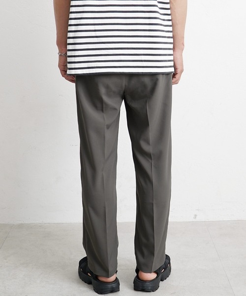 MinoriTY(マイノリティ)の「【MinoriTY】接触冷感ワイドテーパードパンツ スラックス チノパン メンズ 夏服 秋服(スラックス・メンズ・ブラック/アイボリー/グレー系その他/ブラウン/モカ・S/M/L)」の11枚目の写真