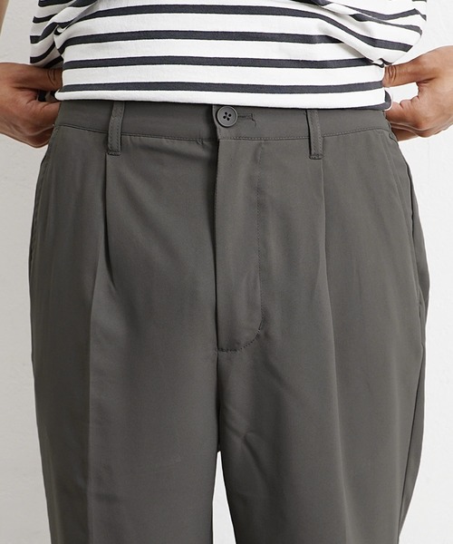 MinoriTY(マイノリティ)の「【MinoriTY】接触冷感ワイドテーパードパンツ スラックス チノパン メンズ 夏服 秋服(スラックス・メンズ・ブラック/アイボリー/グレー系その他/ブラウン/モカ・S/M/L)」の13枚目の写真