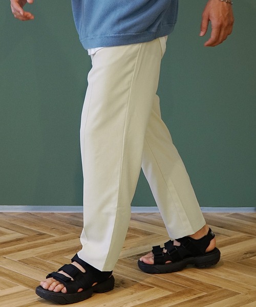 MinoriTY(マイノリティ)の「【MinoriTY】接触冷感ワイドテーパードパンツ スラックス チノパン メンズ 夏服 秋服(スラックス・メンズ・ブラック/アイボリー/グレー系その他/ブラウン/モカ・S/M/L)」の20枚目の写真