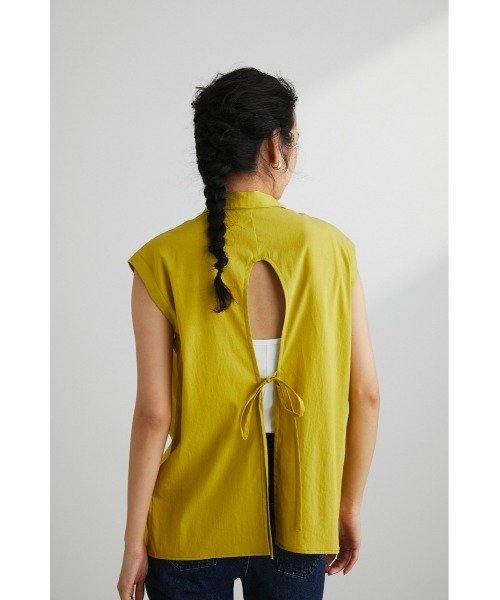 STYLEMIXER(スタイルミキサー)の「バックラウンドカッティングシャツ(シャツ/ブラウス・レディース・ブラック/ライトベージュ/ライム・FREE)」の21枚目の写真