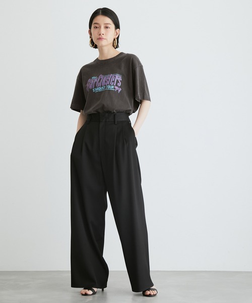 ADAM ET ROPE'(アダムエロペ)の「【GOOD ROCK SPEED】TOUR Tee(Tシャツ/カットソー・レディース・ベージュ/ブラック・FREE)」の21枚目の写真