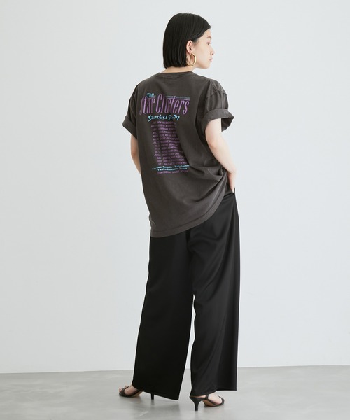 ADAM ET ROPE'(アダムエロペ)の「【GOOD ROCK SPEED】TOUR Tee(Tシャツ/カットソー・レディース・ベージュ/ブラック・FREE)」の20枚目の写真