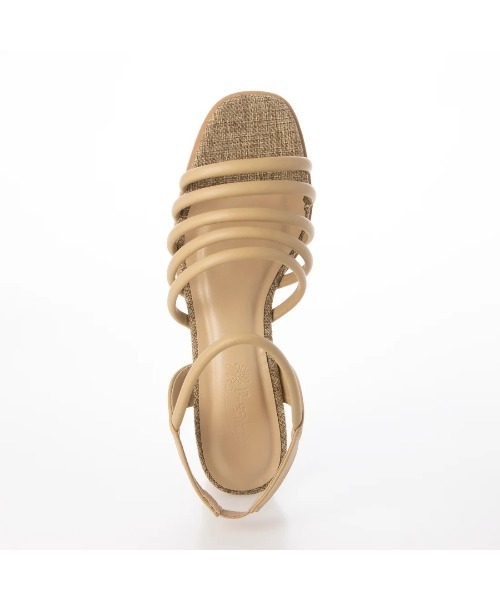 Realta（レアルタ）の「Realta(レアルタ)ストローベルトヒールサンダル（サンダル・レディース・ブラック/ブラウン/ベージュ・LL/S/M/L）」の17枚目の写真