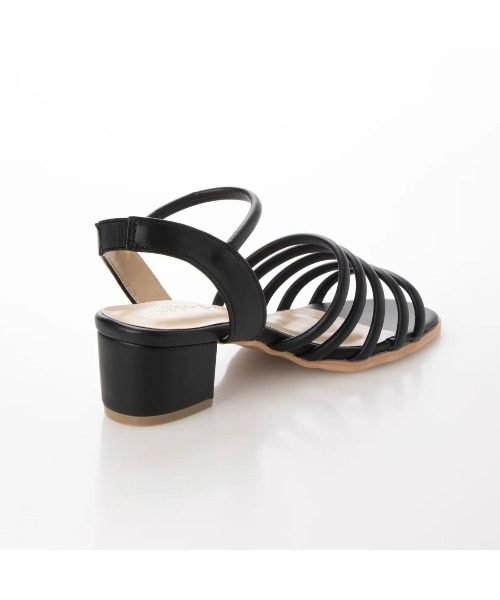 Realta（レアルタ）の「Realta(レアルタ)ストローベルトヒールサンダル（サンダル・レディース・ブラック/ブラウン/ベージュ・LL/S/M/L）」の12枚目の写真