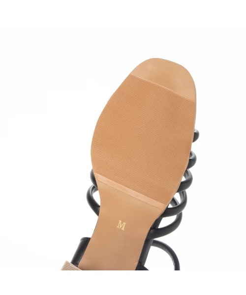 Realta（レアルタ）の「Realta(レアルタ)ストローベルトヒールサンダル（サンダル・レディース・ブラック/ブラウン/ベージュ・LL/S/M/L）」の18枚目の写真