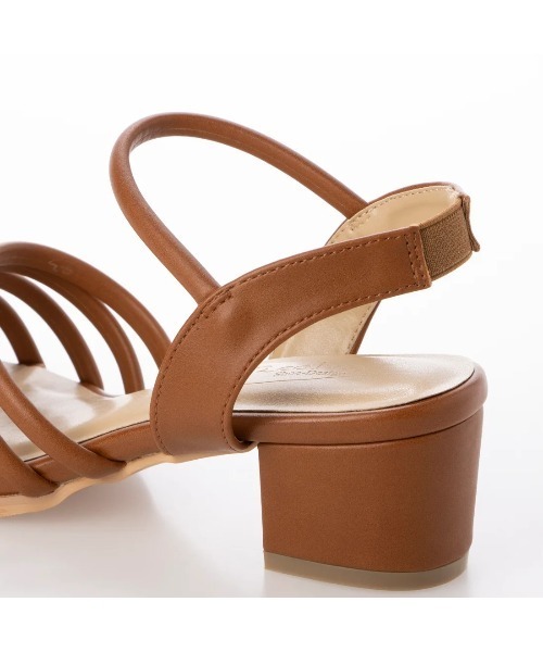 Realta（レアルタ）の「Realta(レアルタ)ストローベルトヒールサンダル（サンダル・レディース・ブラック/ブラウン/ベージュ・LL/S/M/L）」の22枚目の写真