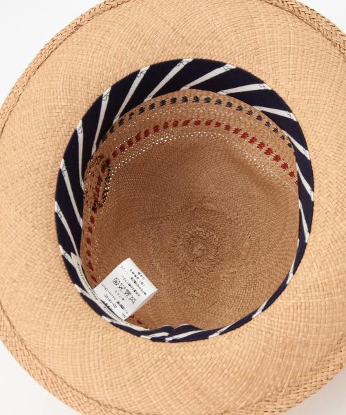 BEAMS BOY（ビームスボーイ）の「Cableami×BEAMS BOY / パナマ ハット（ハット・レディース・ベージュ・ONE SIZE）」の4枚目の写真