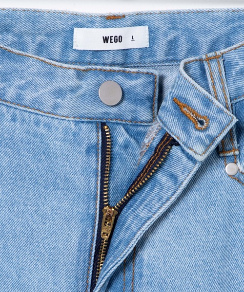 WEGO（ウィゴー）の「WEGO/ワッペンデニムワイドパンツ（デニムパンツ・メンズ・ライトインディゴブルー/インディゴブルー・MEDIUM/LARGE）」の19枚目の写真