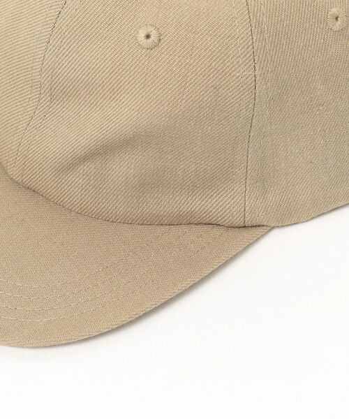 BEAMS（ビームス）の「BEAMS / ウール サージ キャップ（キャップ・メンズ・ブラック/グリーン/ベージュ・ONE SIZE）」の7枚目の写真