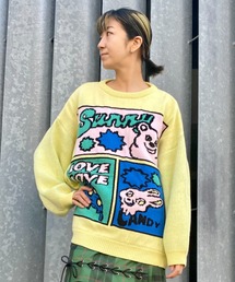 Candy Stripper | FUNNY COMIC ニット(ニット/セーター)