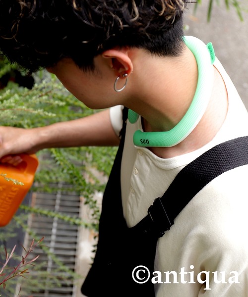 antiqua（アンティカ）の「28℃クールリング（生活家電・レディース・ブラック/イエロー/オレンジ/ブルー/グリーン・M/L）」の3枚目の写真