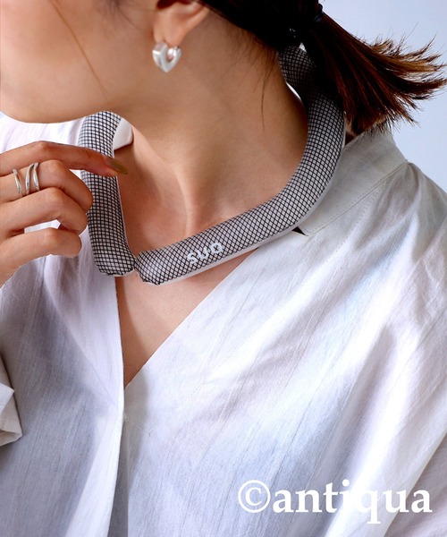 antiqua（アンティカ）の「28℃クールリング（生活家電・レディース・ブラック/イエロー/オレンジ/ブルー/グリーン・M/L）」の2枚目の写真