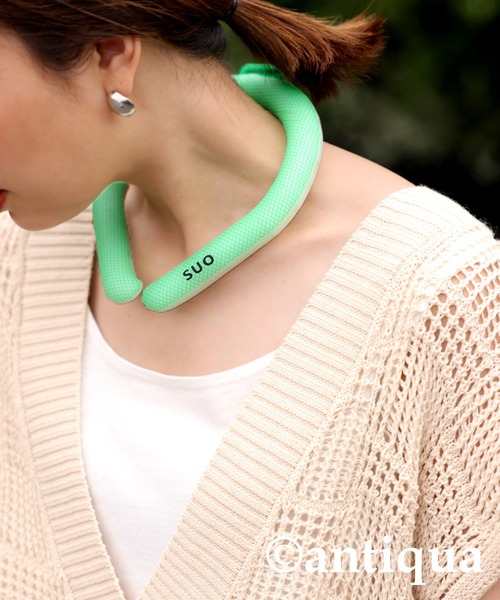 antiqua（アンティカ）の「28℃クールリング（生活家電・レディース・ブラック/イエロー/オレンジ/ブルー/グリーン・M/L）」の18枚目の写真