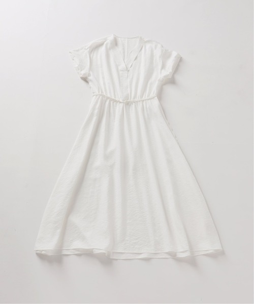 Spick & Span(スピックアンドスパン)の「≪追加≫ドビークロスサックドレス(ワンピース・レディース・ホワイト/ブラック・38/36)」の14枚目の写真