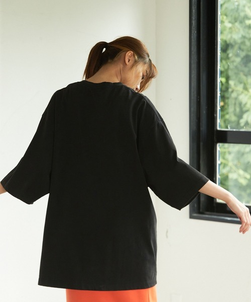 PBLIM(ページボーイリム)の「PAGEBOYLIM/レトロボードT(Tシャツ/カットソー・レディース・ブラック/ブラウン・MEDIUM/LARGE)」の5枚目の写真