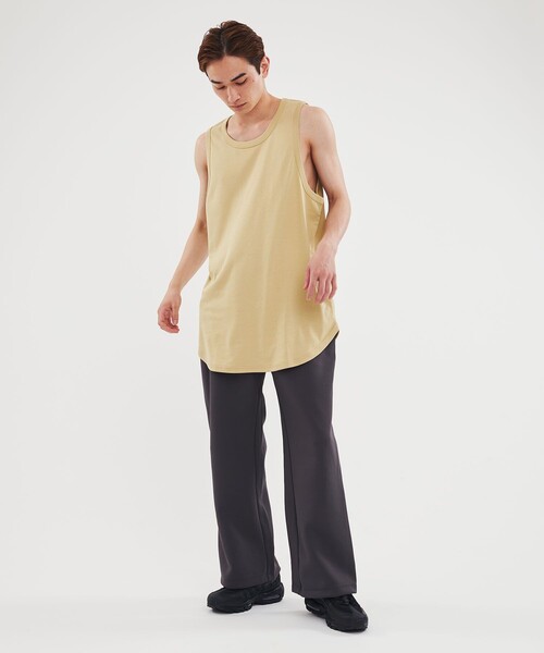 CITY TOKYO（シティトウキョウ）の「サイロプレミアム タンクトップ（タンクトップ・メンズ・オフホワイト/シルバー/イエロー・1/2）」の19枚目の写真