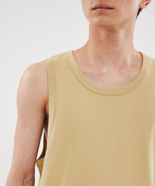 CITY TOKYO（シティトウキョウ）の「サイロプレミアム タンクトップ（タンクトップ・メンズ・オフホワイト/シルバー/イエロー・1/2）」の8枚目の写真
