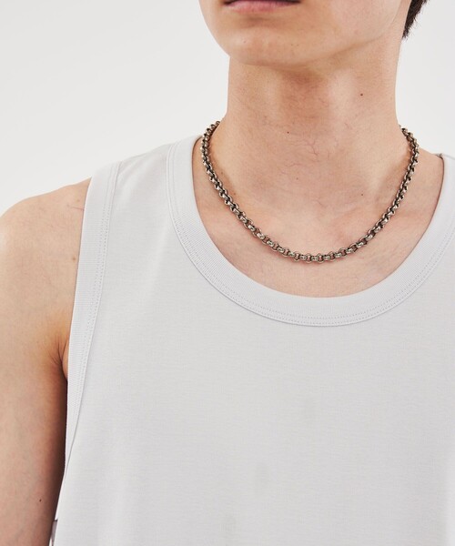 CITY TOKYO（シティトウキョウ）の「サイロプレミアム タンクトップ（タンクトップ・メンズ・オフホワイト/シルバー/イエロー・1/2）」の13枚目の写真