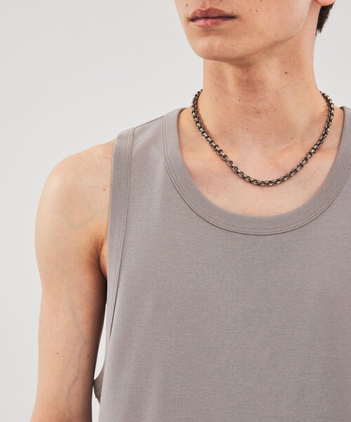 CITY TOKYO（シティトウキョウ）の「サイロプレミアム タンクトップ（タンクトップ・メンズ・オフホワイト/シルバー/イエロー・1/2）」の22枚目の写真