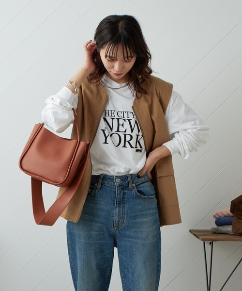 CIAOPANIC TYPY（チャオパニックティピー）の「□【一部SHOP限定】コットンツイルzipupミリタリーベスト（ベスト・メンズ・ブラック/ベージュ/カーキ・M/L）」の13枚目の写真