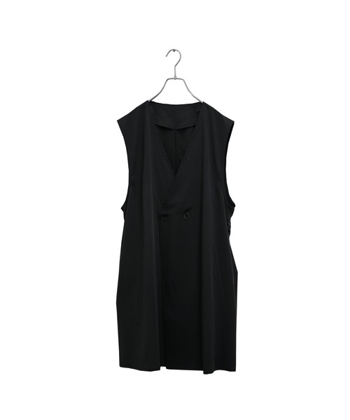 MinoriTY（マイノリティ）の「ダブルブレストロングジレ（ベスト・メンズ・グレー/ブラック/グリーン・M/L）」の17枚目の写真