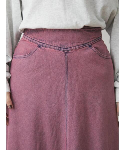 Sugar spoon（シュガースプーン）の「・SUGAR SPOON カラーデニムスカート（スカート・レディース・ブラック/ピンク/グリーン・FREE）」の14枚目の写真