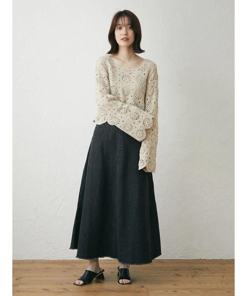 Sugar spoon（シュガースプーン）の「・SUGAR SPOON カラーデニムスカート（スカート・レディース・ブラック/ピンク/グリーン・FREE）」の17枚目の写真