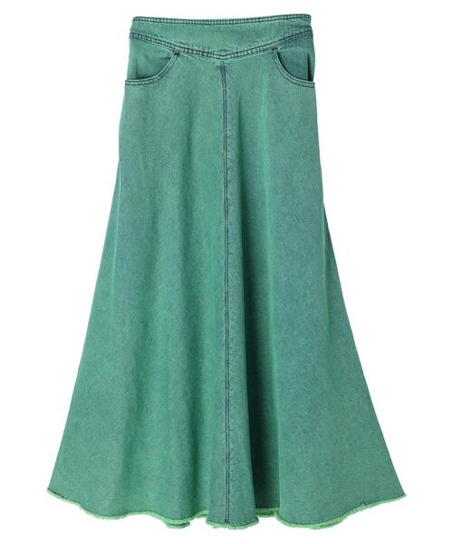 Sugar spoon（シュガースプーン）の「・SUGAR SPOON カラーデニムスカート（スカート・レディース・ブラック/ピンク/グリーン・FREE）」の18枚目の写真