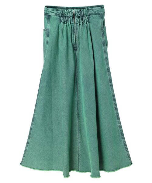 Sugar spoon（シュガースプーン）の「・SUGAR SPOON カラーデニムスカート（スカート・レディース・ブラック/ピンク/グリーン・FREE）」の7枚目の写真