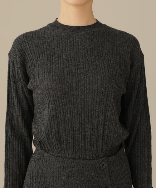 CASA FLINE(カーサフライン)の「casa fline/ラップイレヘムニットドレス(ワンピース・レディース・グリーン/チャコール/ベージュ・FREE)」の22枚目の写真