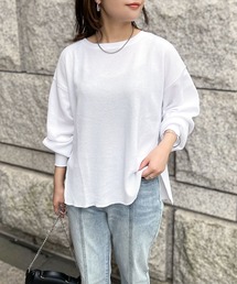 [ 低身長向けサイズ ] ワッフルオーバートップス
