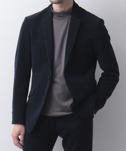 Stutostein Nolley's(シュテットシュタインノーリーズ)の「MODERN FIT JK(ストレスフリーの快適ジャケット)(テーラードジャケット・メンズ・ダークネイビー・XL/L/S/M)」の1枚目の写真
