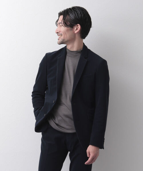 Stutostein Nolley's(シュテットシュタインノーリーズ)の「MODERN FIT JK(ストレスフリーの快適ジャケット)(テーラードジャケット・メンズ・ダークネイビー・XL/L/S/M)」の8枚目の写真