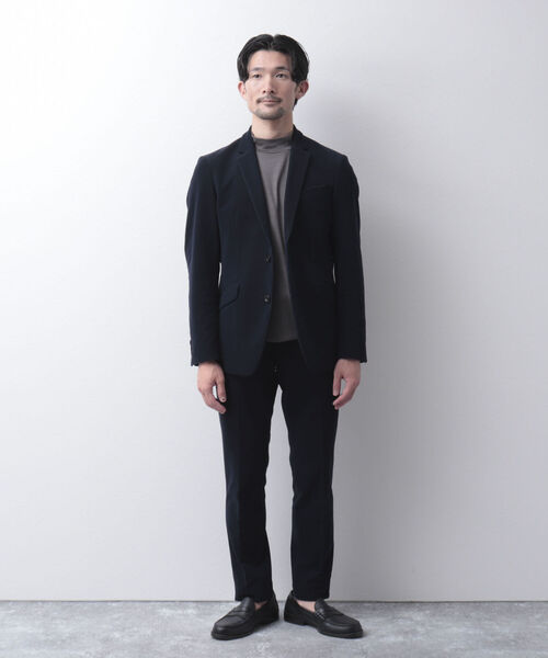 Stutostein Nolley's(シュテットシュタインノーリーズ)の「MODERN FIT JK(ストレスフリーの快適ジャケット)(テーラードジャケット・メンズ・ダークネイビー・XL/L/S/M)」の10枚目の写真