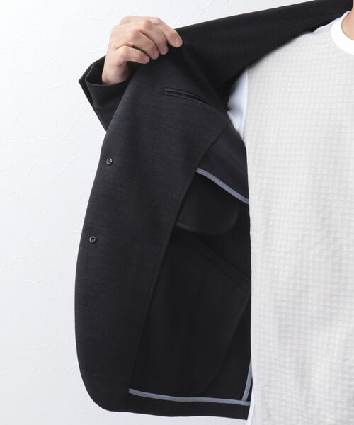 Stutostein Nolley's(シュテットシュタインノーリーズ)の「MODERN FIT JK(ストレスフリーの快適ジャケット)(テーラードジャケット・メンズ・ダークネイビー・XL/L/S/M)」の18枚目の写真