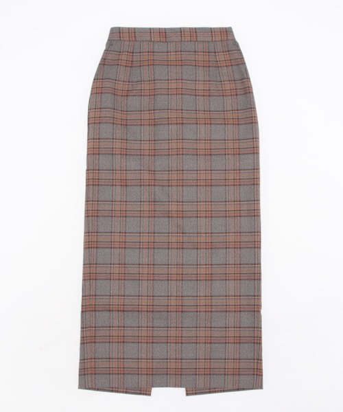 qumerry.(キュメリ)の「チェックタイトロングスカート(スカート・レディース・スモークグレー/ブラウン・SMALL/MEDIUM)」の18枚目の写真