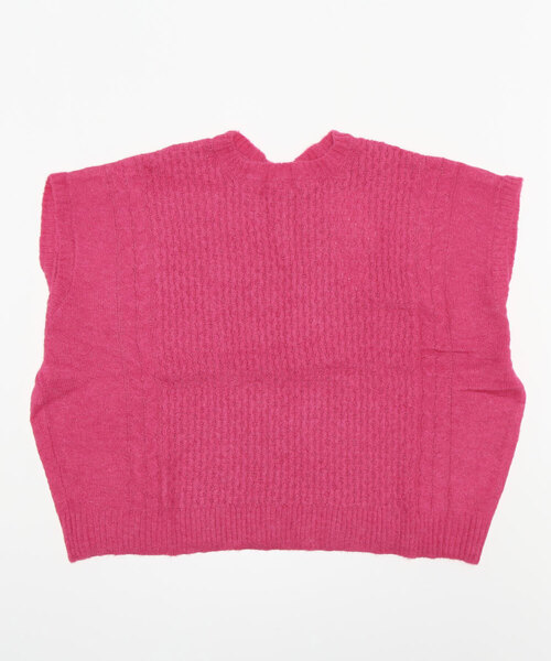 PARKS TOKYO SELECT（パークストウキョウセレクト）の「【ihana】(BRD）ベスト（ベスト・レディース・ブラック/ピンク/ブルー/クリーム/マスタード・FREE）」の5枚目の写真