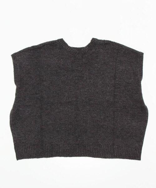 PARKS TOKYO SELECT（パークストウキョウセレクト）の「【ihana】(BRD）ベスト（ベスト・レディース・ブラック/ピンク/ブルー/クリーム/マスタード・FREE）」の6枚目の写真