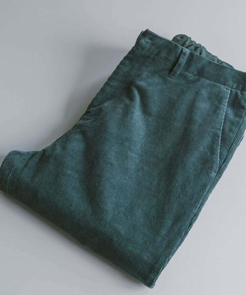 URBAN RESEARCH DOORS（アーバンリサーチドアーズ）の「コーデュロイ テーパードトラウザー（その他パンツ・メンズ・ネイビー/キャメル/グリーン/ブラウン/オフホワイト/チャコールグレー・SMALL/MEDIUM/LARGE）」の5枚目の写真