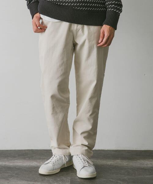 URBAN RESEARCH DOORS（アーバンリサーチドアーズ）の「コーデュロイ テーパードトラウザー（その他パンツ・メンズ・ネイビー/キャメル/グリーン/ブラウン/オフホワイト/チャコールグレー・SMALL/MEDIUM/LARGE）」の7枚目の写真
