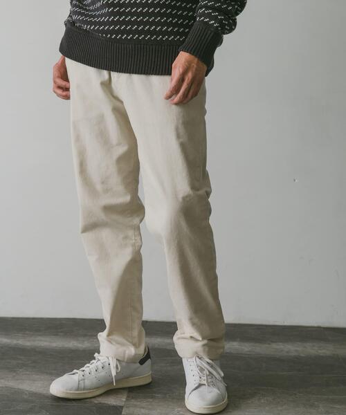 URBAN RESEARCH DOORS（アーバンリサーチドアーズ）の「コーデュロイ テーパードトラウザー（その他パンツ・メンズ・ネイビー/キャメル/グリーン/ブラウン/オフホワイト/チャコールグレー・SMALL/MEDIUM/LARGE）」の10枚目の写真
