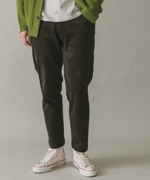 URBAN RESEARCH DOORS（アーバンリサーチドアーズ）の「コーデュロイ テーパードトラウザー（その他パンツ・メンズ・ネイビー/キャメル/グリーン/ブラウン/オフホワイト/チャコールグレー・SMALL/MEDIUM/LARGE）」の18枚目の写真