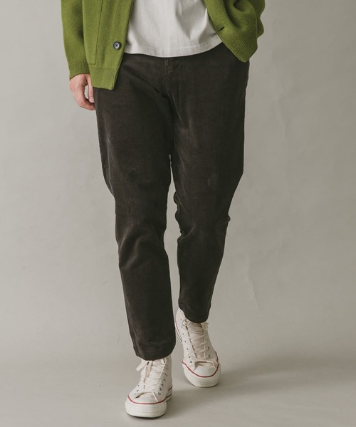 URBAN RESEARCH DOORS（アーバンリサーチドアーズ）の「コーデュロイ テーパードトラウザー（その他パンツ・メンズ・ネイビー/キャメル/グリーン/ブラウン/オフホワイト/チャコールグレー・SMALL/MEDIUM/LARGE）」の19枚目の写真