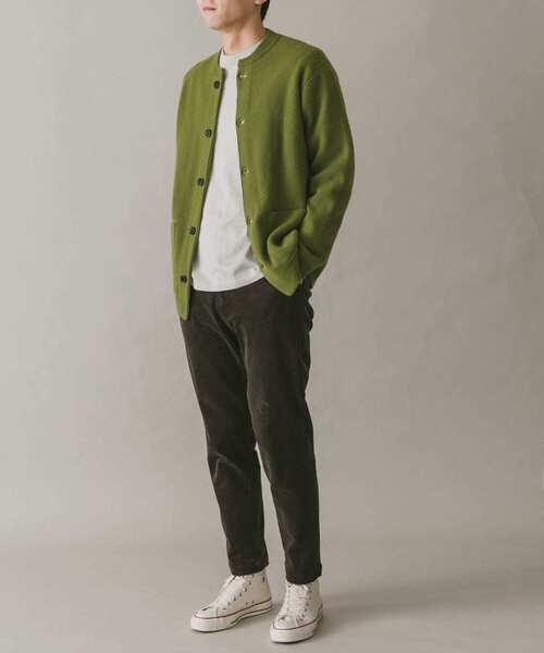 URBAN RESEARCH DOORS（アーバンリサーチドアーズ）の「コーデュロイ テーパードトラウザー（その他パンツ・メンズ・ネイビー/キャメル/グリーン/ブラウン/オフホワイト/チャコールグレー・SMALL/MEDIUM/LARGE）」の21枚目の写真