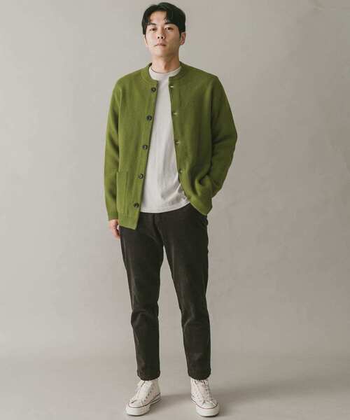 URBAN RESEARCH DOORS（アーバンリサーチドアーズ）の「コーデュロイ テーパードトラウザー（その他パンツ・メンズ・ネイビー/キャメル/グリーン/ブラウン/オフホワイト/チャコールグレー・SMALL/MEDIUM/LARGE）」の22枚目の写真