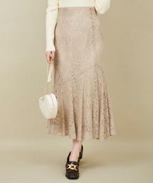 31 Sons de mode | 裾フレア切替レーススカート(スカート)